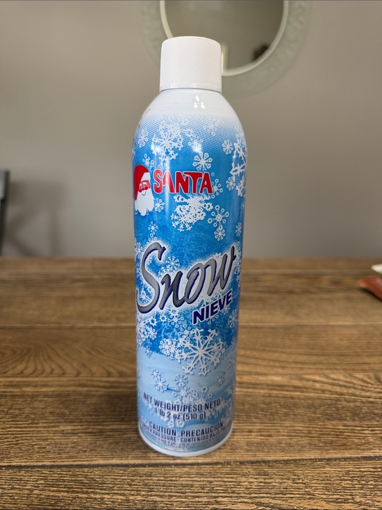 Sanita Other - Sanita Snow Foam Spray - Blue and White Holiday Snow